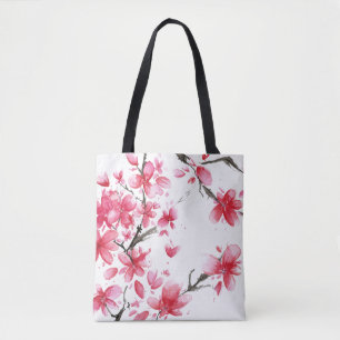 Schöne u. elegante Kirschblüten-Taschen-Tasche
