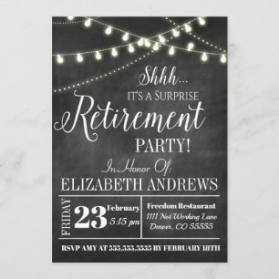 Schöne Überraschungseinladung Einladung