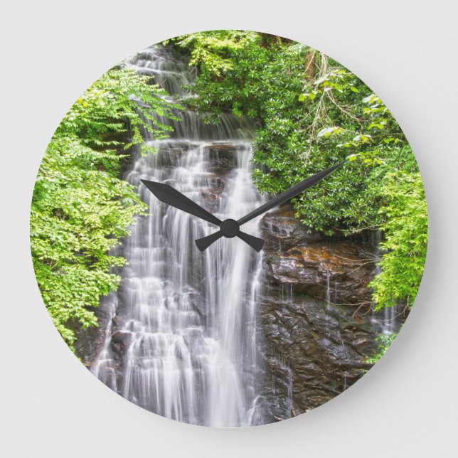 Schöne Uhr des Wasserfalls (Vorderseite)