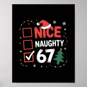 Schöne Unanständige 67 Weihnachtskostüm 67 Meme Mä Poster