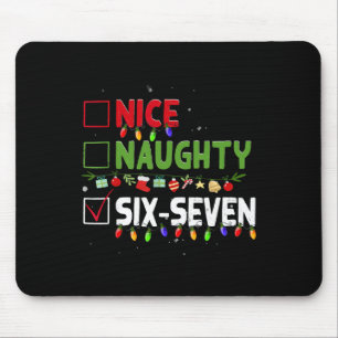 Schöne Unartige 67 Sechs Sieben Lustige Weihnachte Mousepad