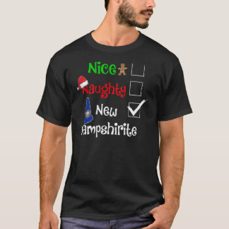 Schöne unartige New Hampshirite Pjs New Hampshire T-Shirt