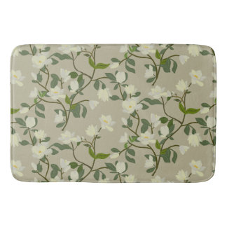 Schöne und elegante Magnolia-Blume, Badematte