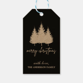 Schöne und elegante Weihnachten Personalisiert Geschenkanhänger