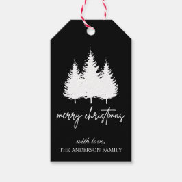 Schöne und elegante Weihnachten Personalisiert Geschenkanhänger