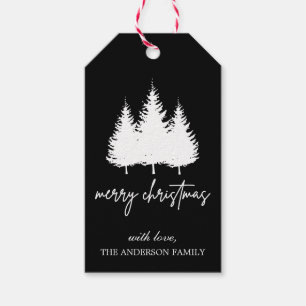 Schöne und elegante Weihnachten Personalisiert Geschenkanhänger