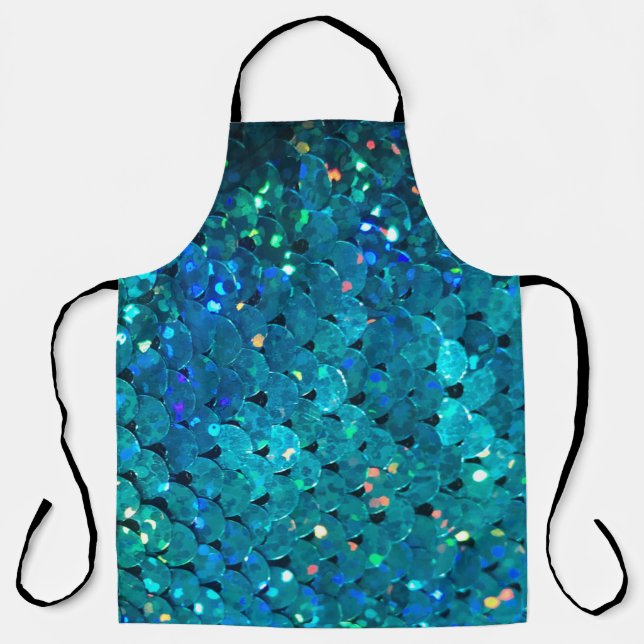 Schöne und farbenfrohe Sequenzen, die unter den Schürze (Vorderseite)