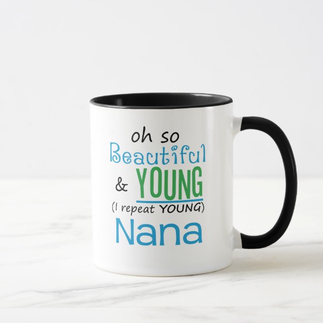 Schöne und junge Nana Tasse (Rechts)