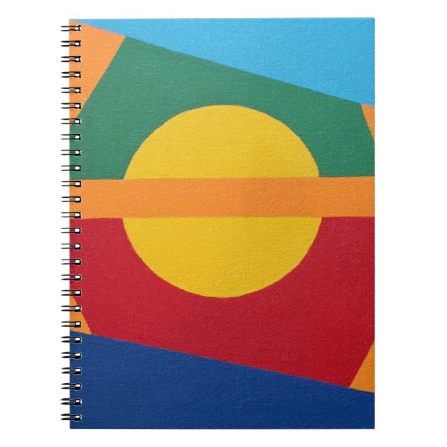 Schöne und lebendige Farben! Fotobuch Notizblock (Vorderseite)