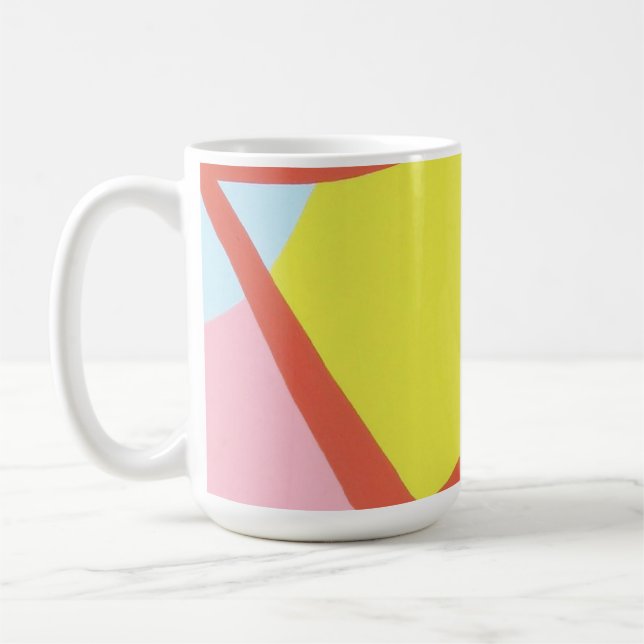 Schöne und lebendige Farben! Kaffeetasse (Links)