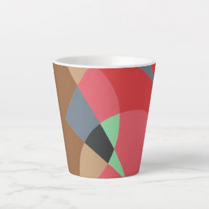 Schöne und lebendige Farben! Latte-Mug Milchtasse