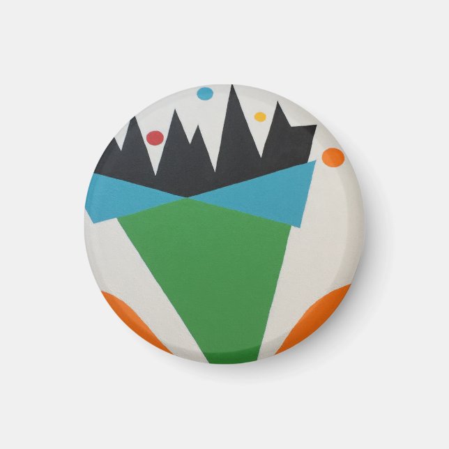 Schöne und lebendige Farben! Magnet (Vorne)