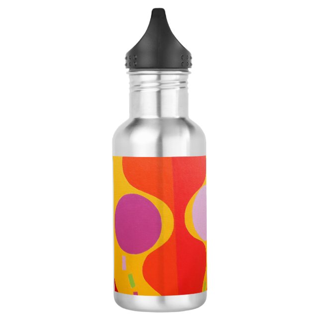 Schöne und lebendige Farben! Wasserflasche (Links)