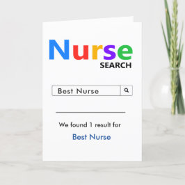 Schöne und Niedliche Suche Dankeskarte