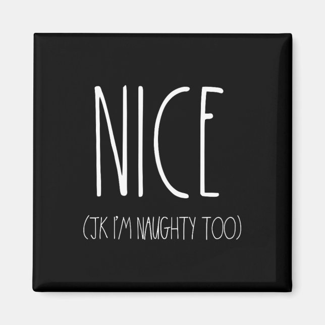 Schöne und schöne Paare Shirts für Weihnachten JK  Magnet (Vorne)