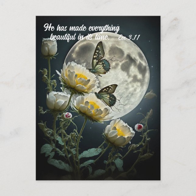 Schöne und wunderschön Made Postkarte (Vorderseite)