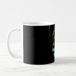 Schöne, unheimlich Phantastische chirurgische Kran Kaffeetasse