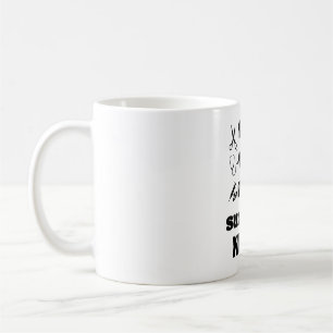 Schöne, unheimlich Phantastische chirurgische Kran Kaffeetasse