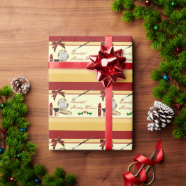 Schöne Urlaubswünsche Makeup Wrapping Paper Geschenkpapier