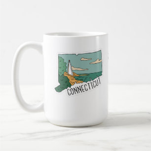 SCHÖNE USA STAATEN LANDSCAPE POSTCARD SET KAFFEETASSE