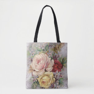 Schöne Viktorianische Rose und kleine Blume
