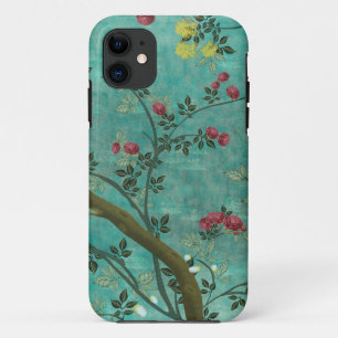 Schöne Vintage antike Blütenschmetterlinge Case-Mate iPhone Hülle