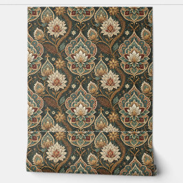 Schöne Vintage-Art Nouveau-Blumenmuster-Wandmalere Tapete