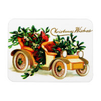 Schöne Vintage Auto Weihnachtsgrüße