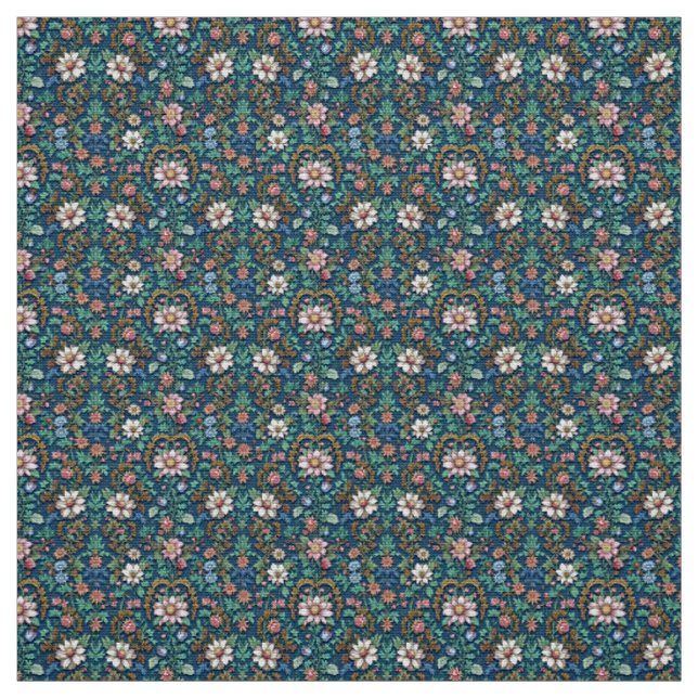 Schöne Vintage-Blumen Stoff (Muster)