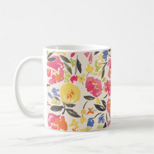 Schöne vintage Blumengestaltung in den vielen Arte Kaffeetasse