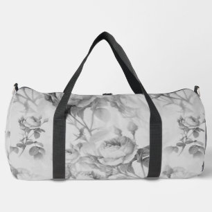 Schöne Vintage Blüte Duffle Bag