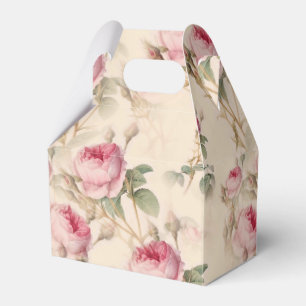 Schöne Vintage Blüte Geschenkschachtel