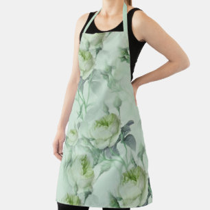 Schöne Vintage Blüte Schürze