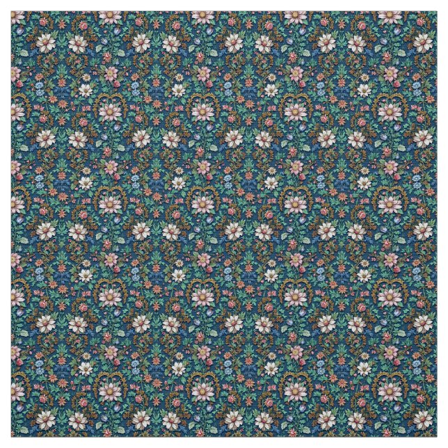 Schöne Vintage Blüte Stoff (Muster)