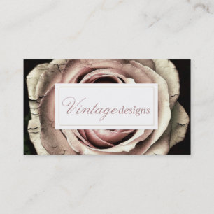 Schöne Vintage-Design-Geschäftskarte Visitenkarte