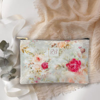 Schöne Vintage florale Monogramm