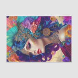 Schöne Vintage Frauen Dekoupage10lb Tissue Paper Seidenpapier