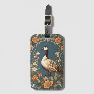 Schöne Vintage Goose William Morris Inspiriert Gepäckanhänger