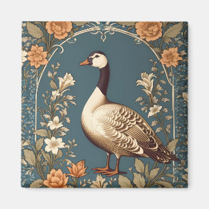 Schöne Vintage Goose William Morris Inspiriert Magnet