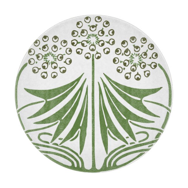 Schöne Vintage Illustration. Schneidebrett (Vorderseite)