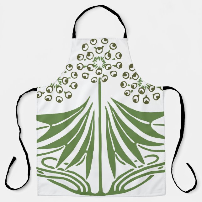 Schöne Vintage Illustration. Schürze (Vorderseite)