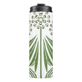 Schöne Vintage Illustration. Thermosbecher