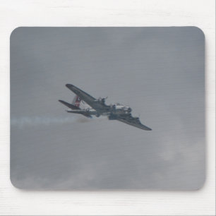 Schöne Vintage-Kriegsflugzeug-Mauspad Mousepad
