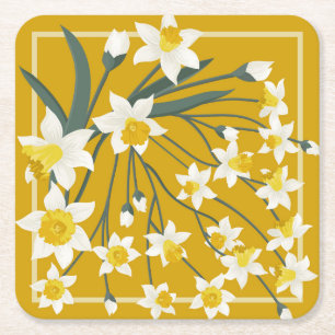 Schöne Vintage: Nahtloses Ornament-Design Rechteckiger Pappuntersetzer