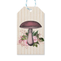Schöne vintage Pilz- und Blumengestaltung individu