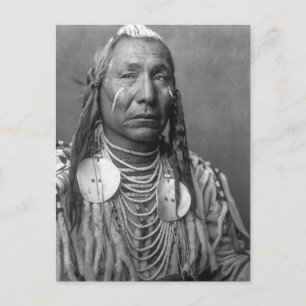 Schöne Vintage-Portrait-Postkarte amerikanischer U Postkarte