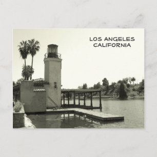 Schöne Vintage-Style-Postkarte aus Los Angeles! Postkarte