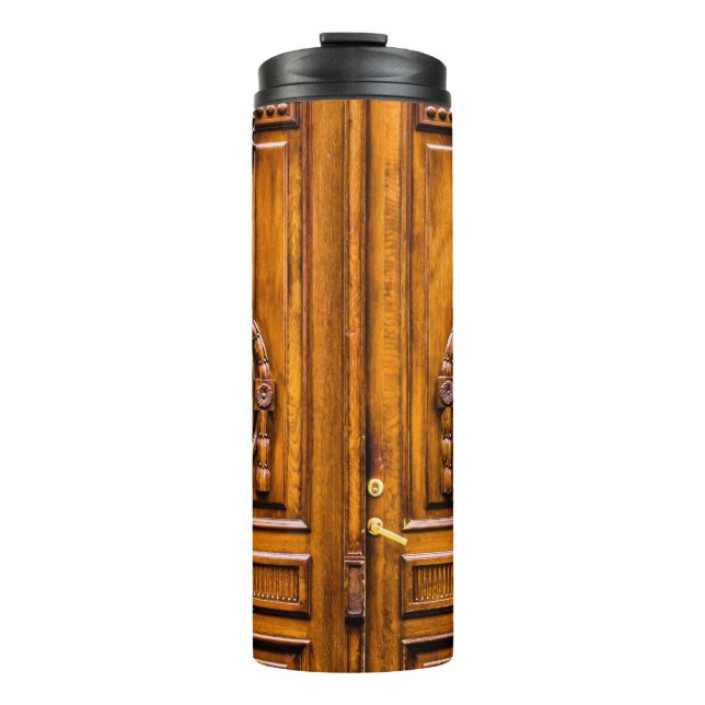 SCHÖNE VINTAGE TÜR THERMOSBECHER (Vorderseite)