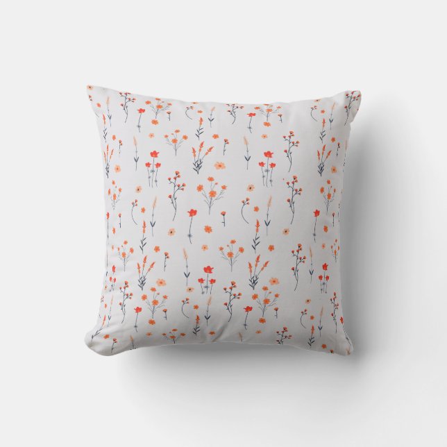 Schöne Vintage weiche Rose Kissen (Vorderseite)