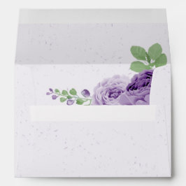 schöne violette Blumen Grüne Hochzeit